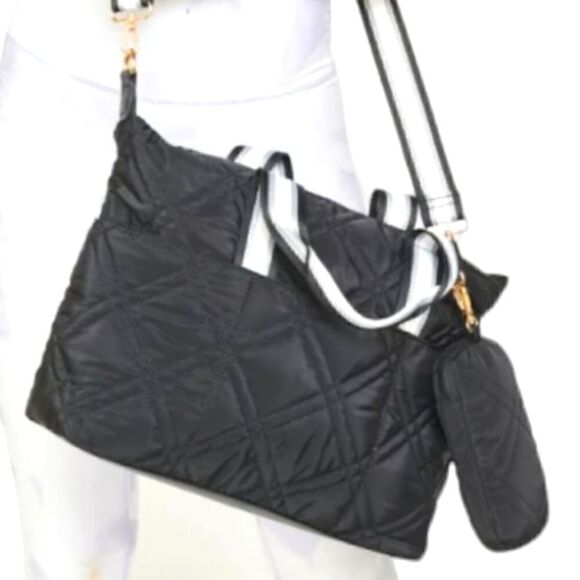 EC URBAN EXPRESSIONS THEA VEGAN TOTE BAG - Picture 1 of 6